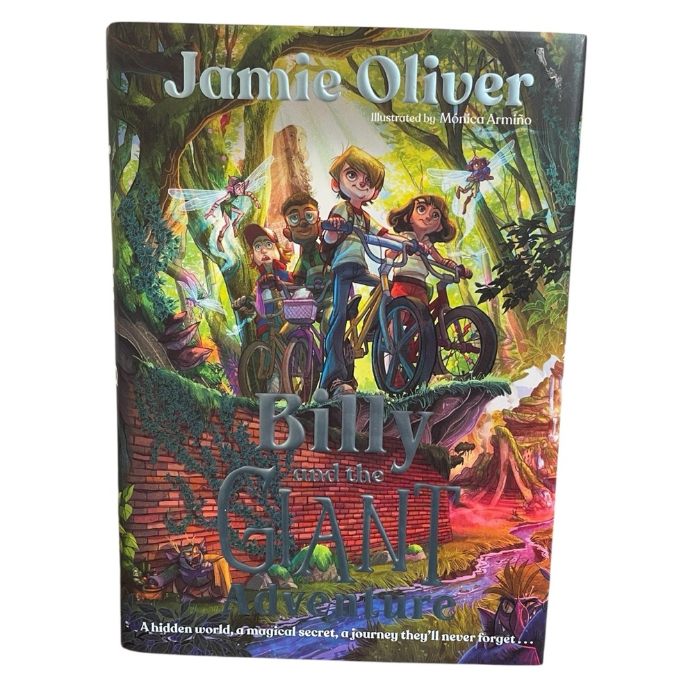 Billy and the Giant Adventure Hardcover Book by Jamie Oliver